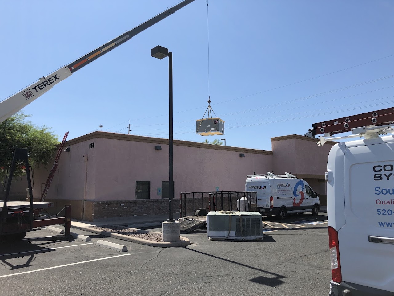 Comfort Systems USA Southwest project